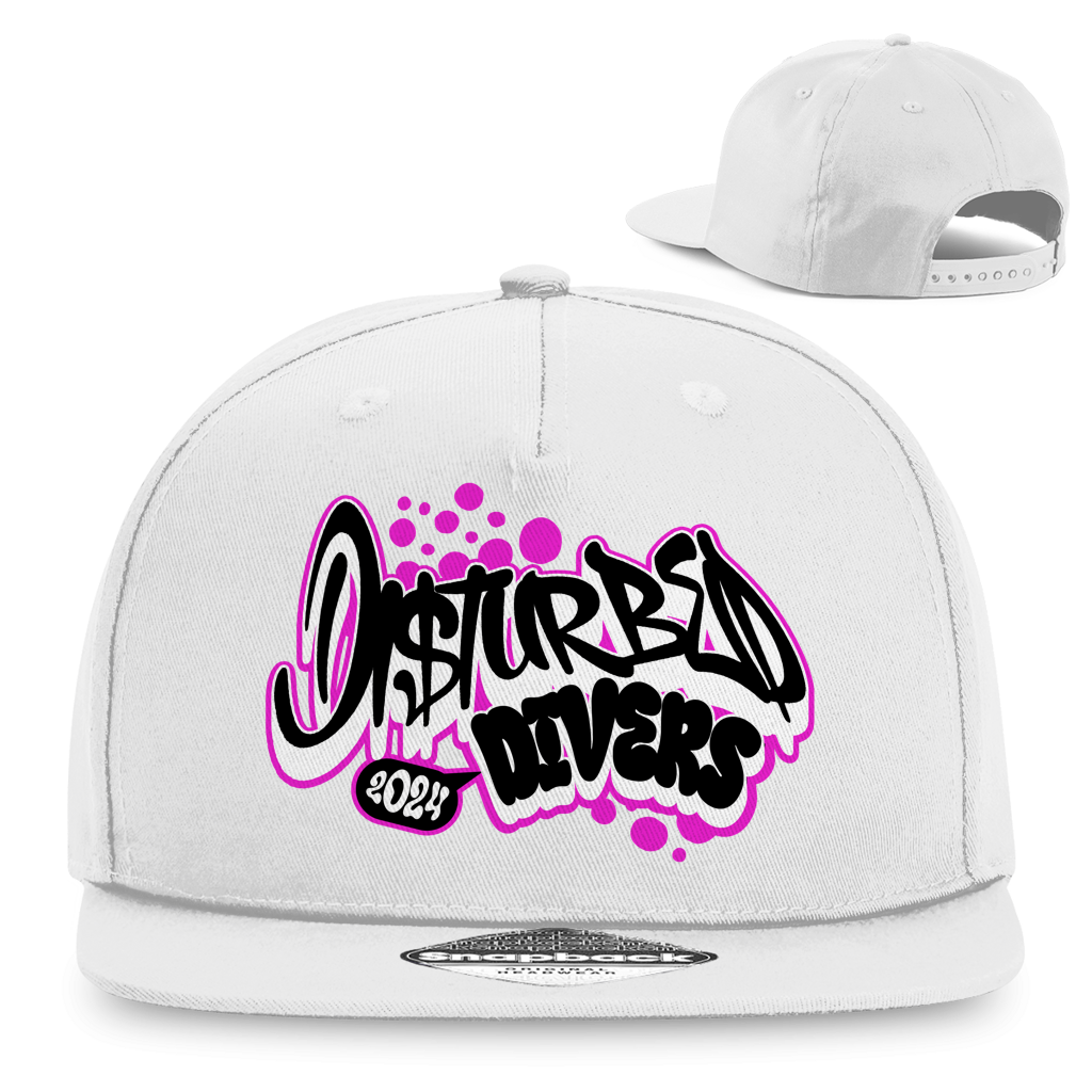 Disturbed Divers Snapback Cap – Graffiti Taucher Cap im Streetwear Style