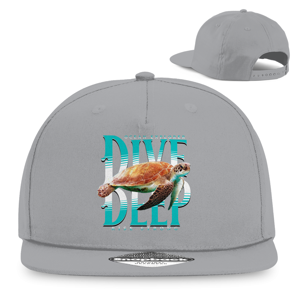 Dive Deep Snapback Cap – Taucher Cap im Ocean Style