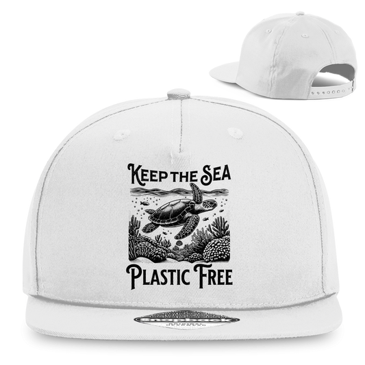 Keep the Sea Snapback Cap – nachhaltige Ocean Cap mit Statement