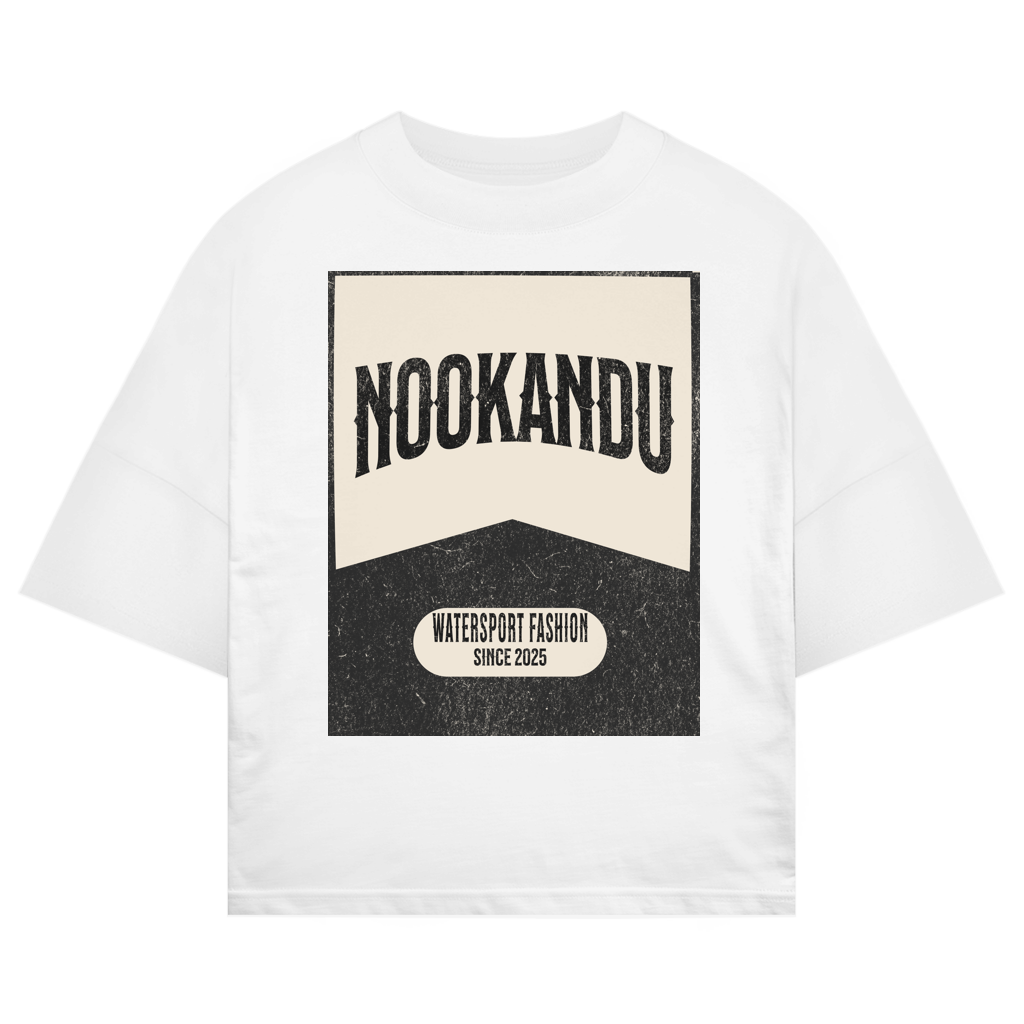 Oversize T-Shirt Nookandu – nachhaltiges Streetwear Shirt aus Bio-Baumwolle