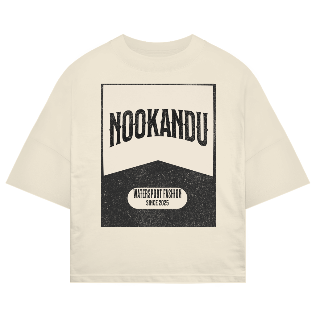 Oversize T-Shirt Nookandu – nachhaltiges Streetwear Shirt aus Bio-Baumwolle