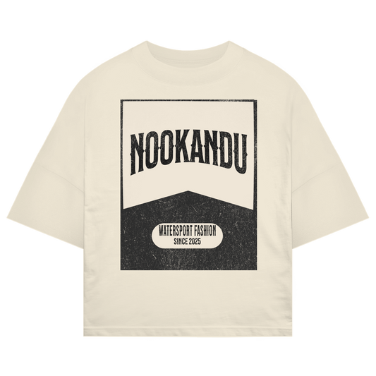 Oversize T-Shirt Nookandu – nachhaltiges Streetwear Shirt aus Bio-Baumwolle
