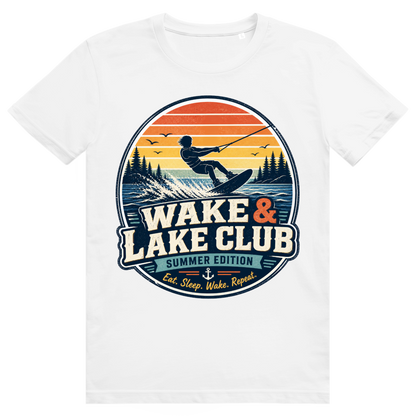 "Wake & Lake Club" T-Shirt