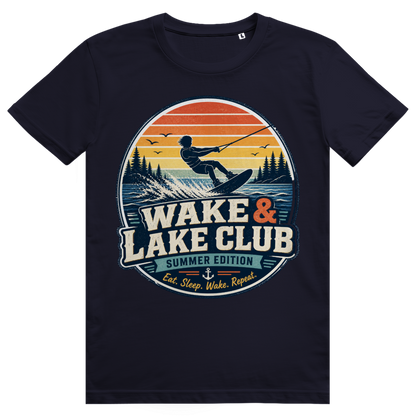 "Wake & Lake Club" T-Shirt