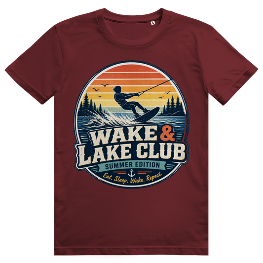 "Wake & Lake Club" T-Shirt