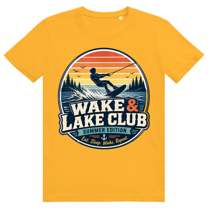 "Wake & Lake Club" T-Shirt
