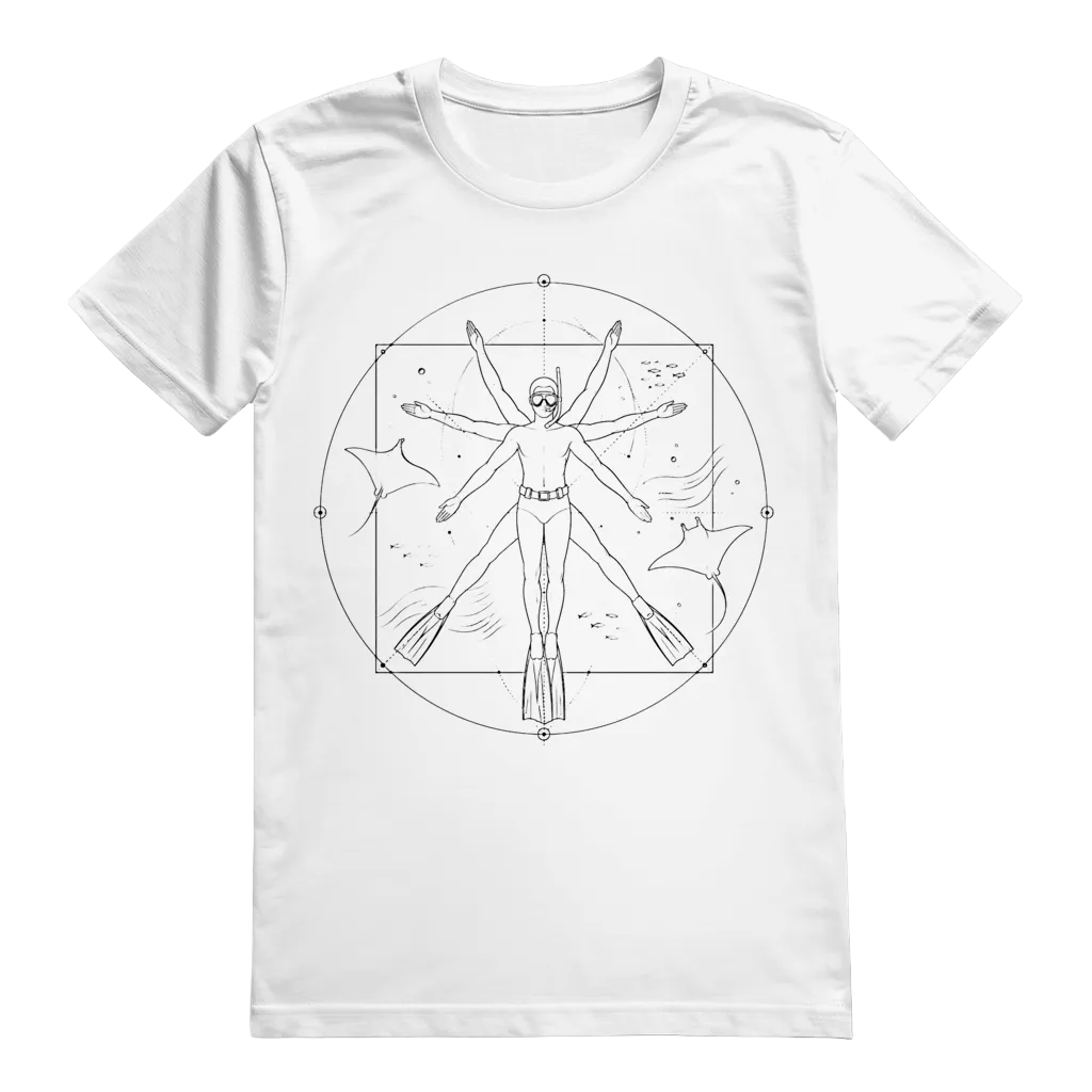 Apnoetaucher Da-Vinci