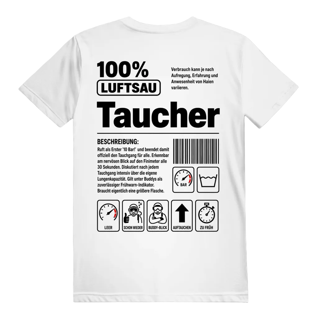 100% Luftsau Taucher T-Shirt