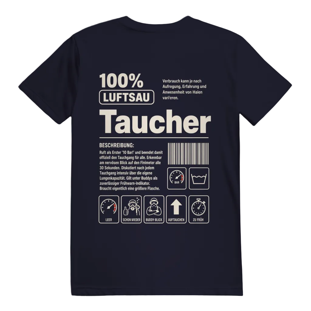 100% Luftsau Taucher T-Shirt