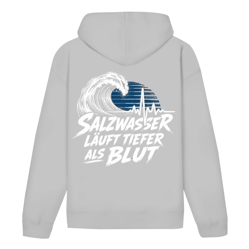 Salzwasser Läuft Tiefer Als Blut Hoodie