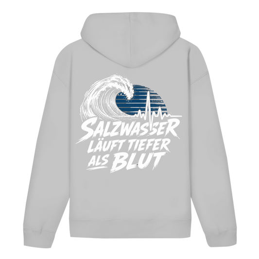 Salzwasser Läuft Tiefer Als Blut Hoodie