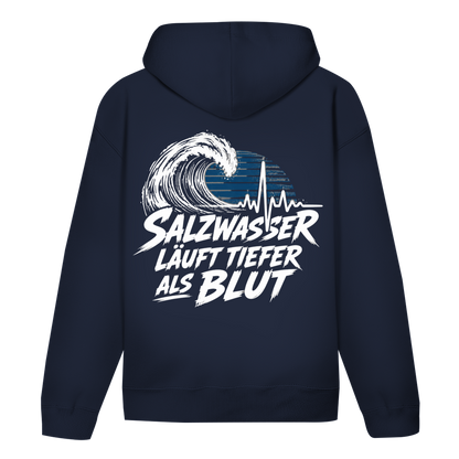 Salzwasser Läuft Tiefer Als Blut Hoodie