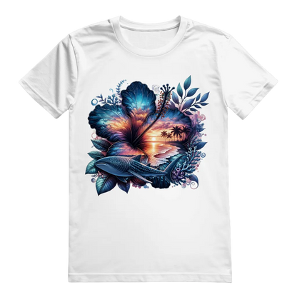 Whale Shark Sunset T-Shirt
