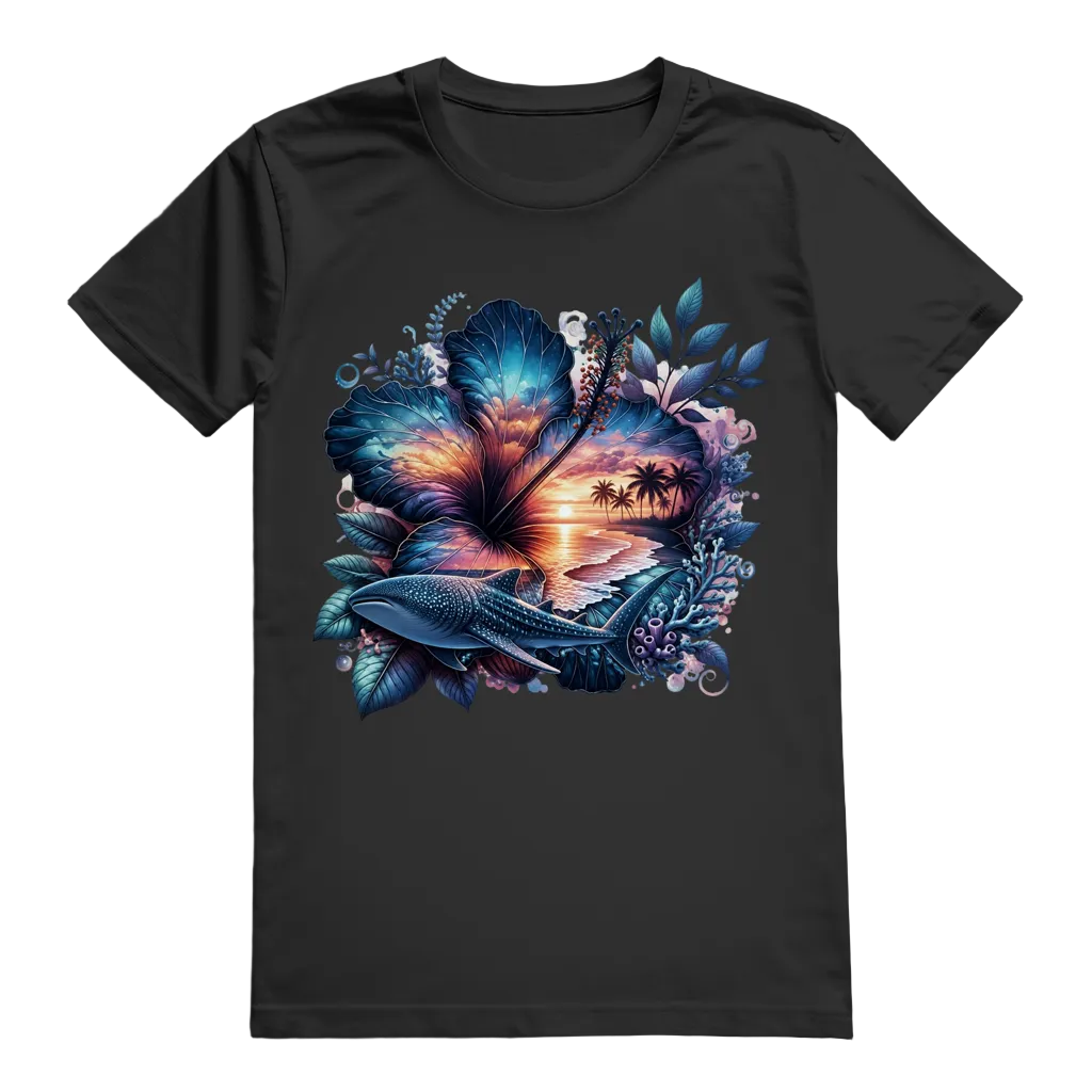 Whale Shark Sunset T-Shirt