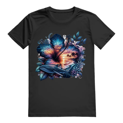Whale Shark Sunset T-Shirt