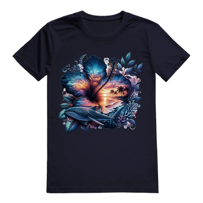 Whale Shark Sunset T-Shirt