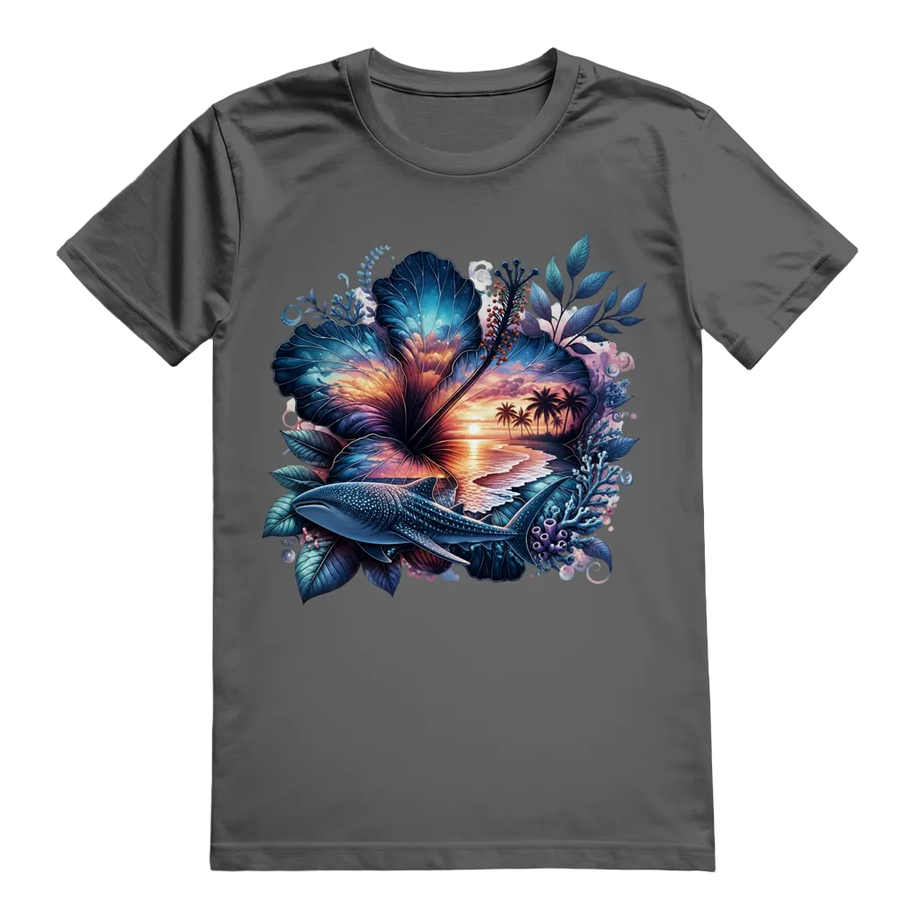 Whale Shark Sunset T-Shirt