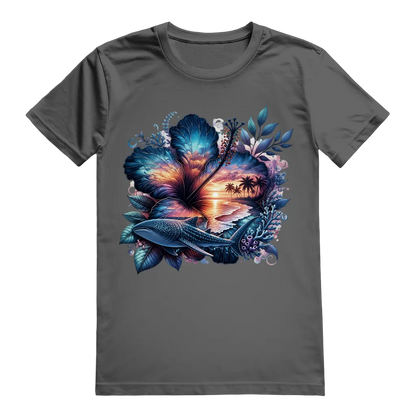 Whale Shark Sunset T-Shirt