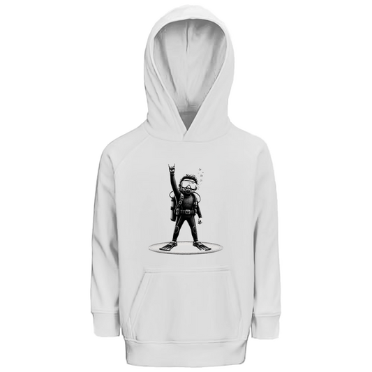 Rock Diver Kids Hoodie