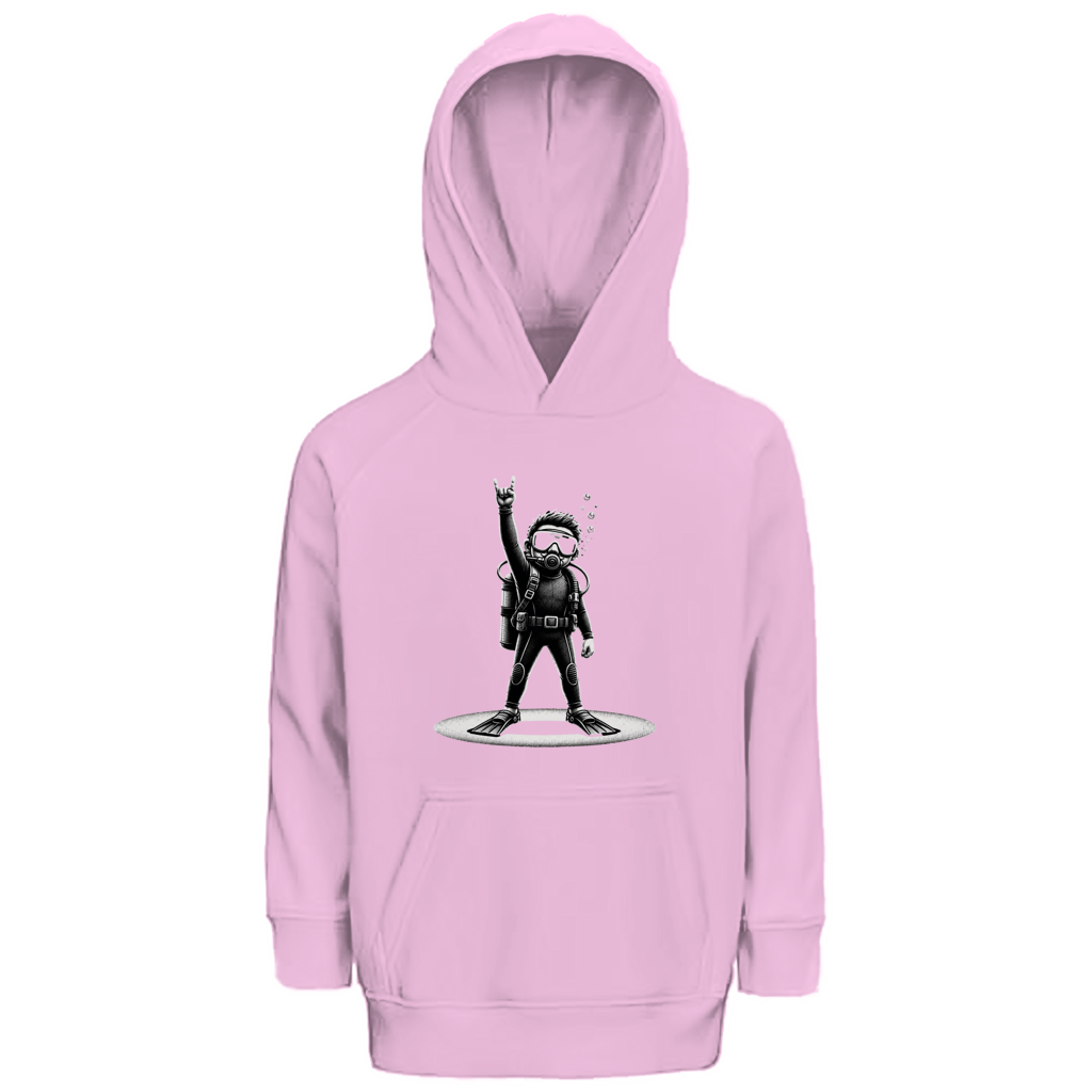 Rock Diver Kids Hoodie
