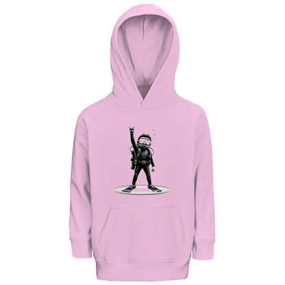 Rock Diver Kids Hoodie