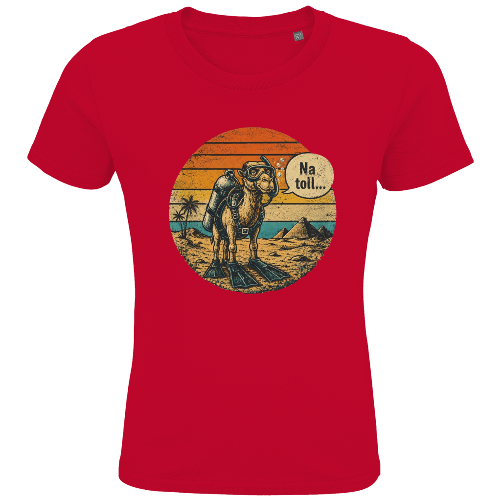 Taucher-Kamel Kids T-Shirt