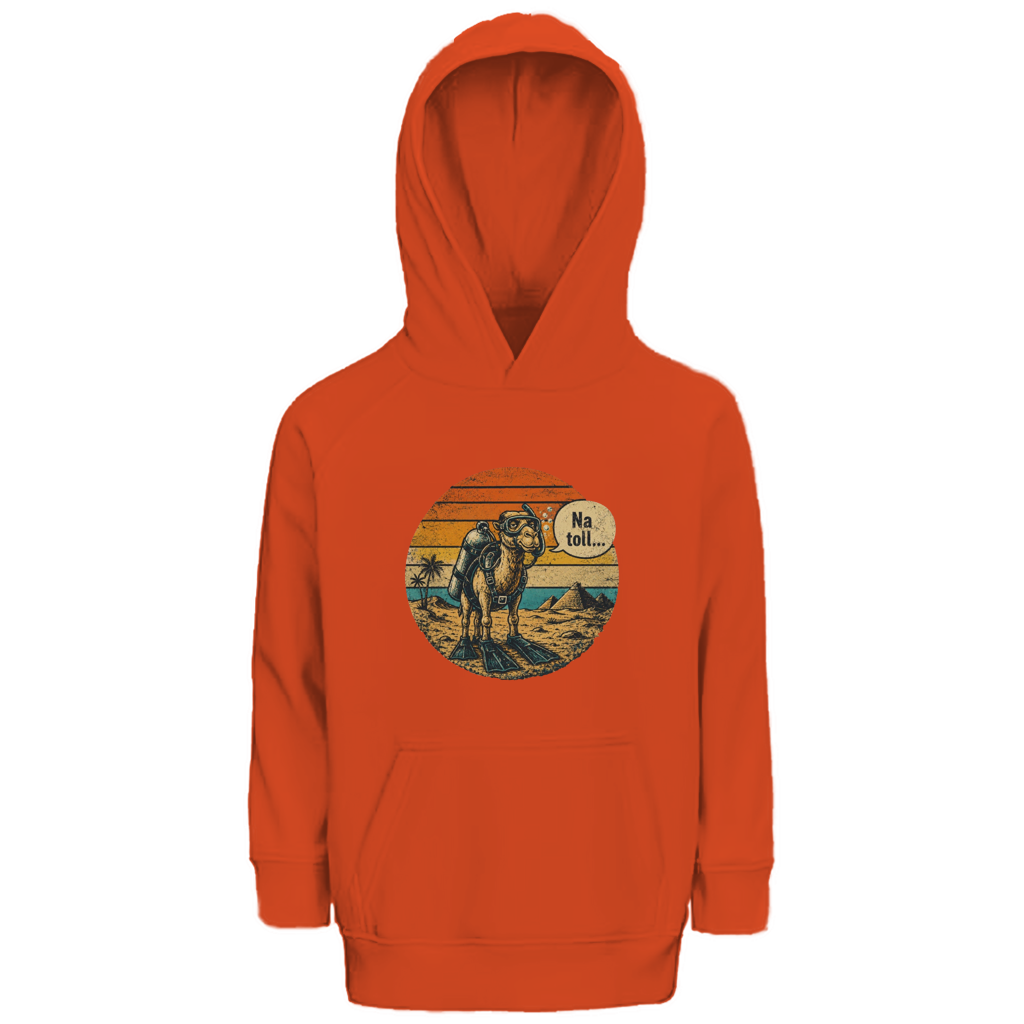 Taucher-Kamel Kids Hoodie