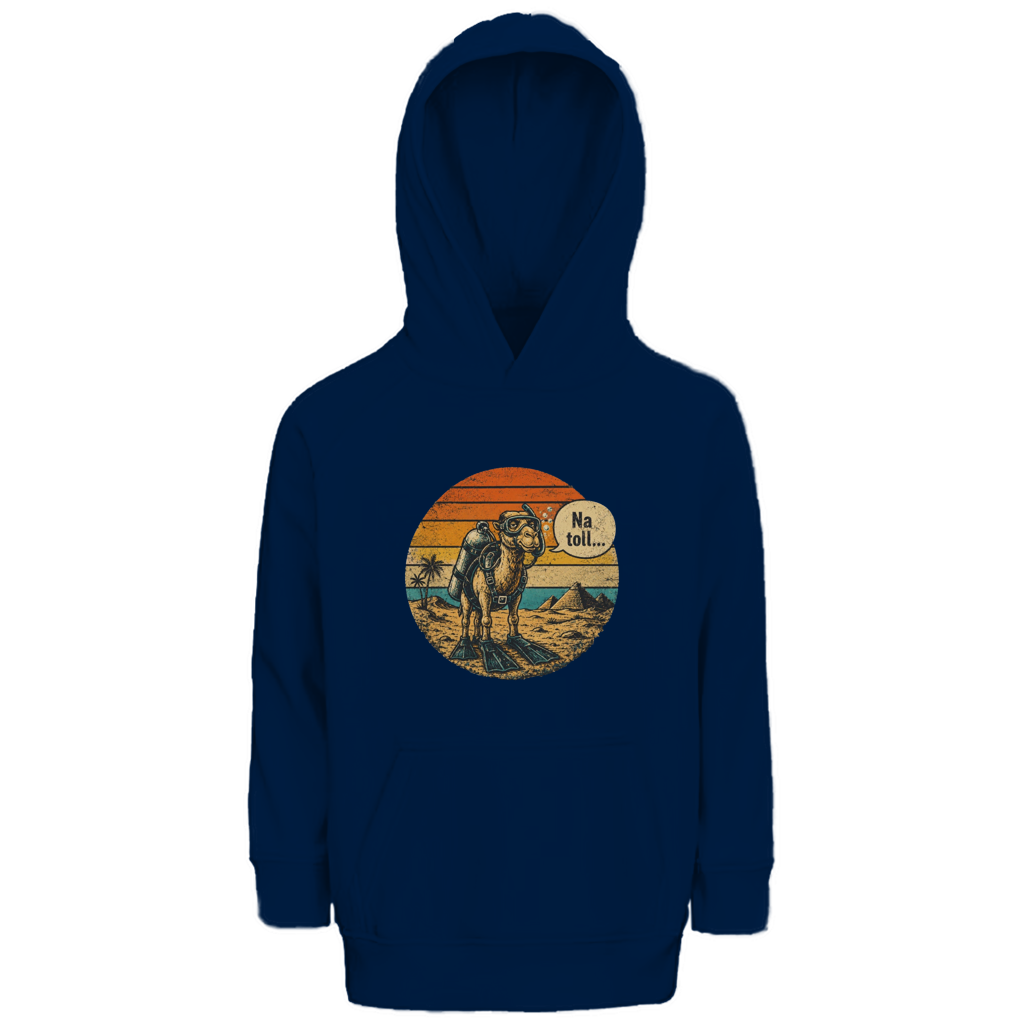 Taucher-Kamel Kids Hoodie