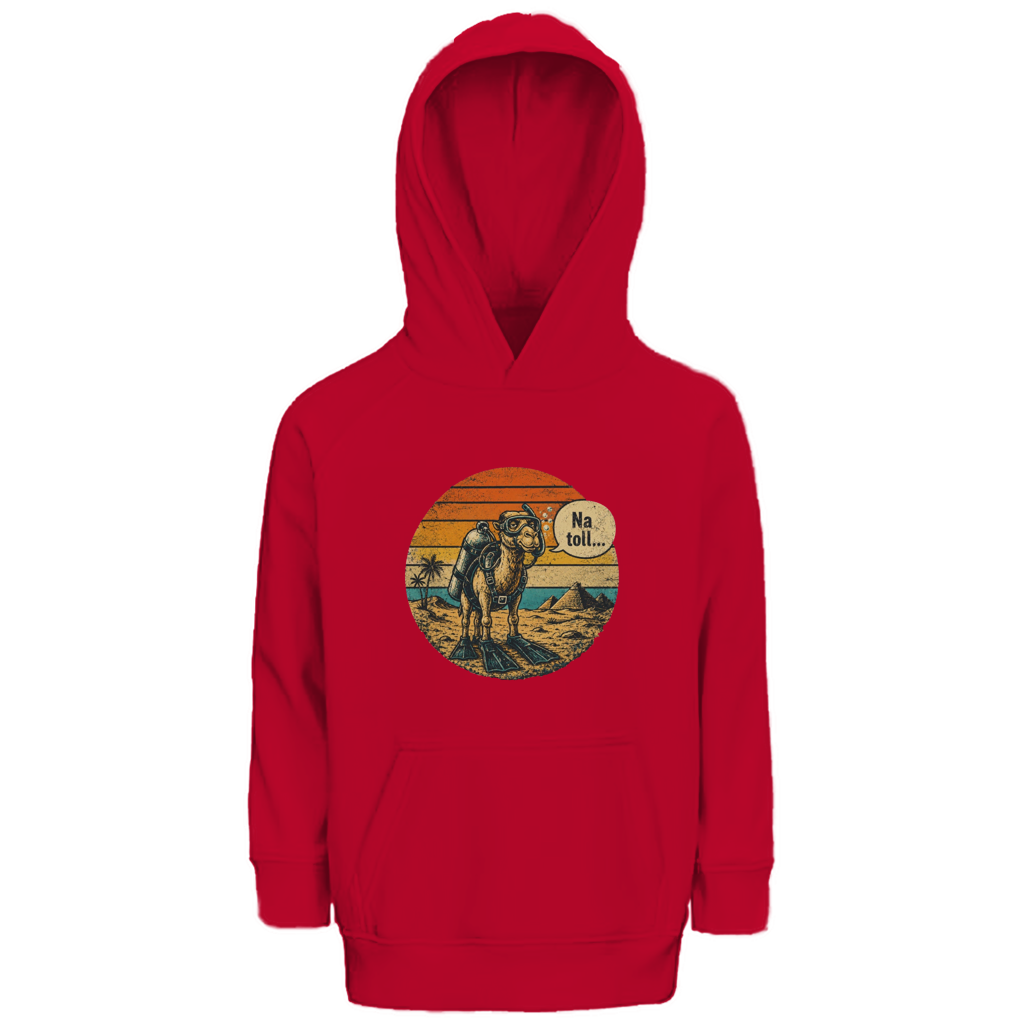 Taucher-Kamel Kids Hoodie