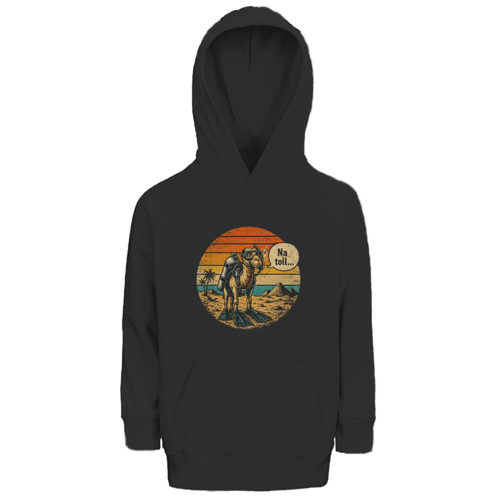 Taucher-Kamel Kids Hoodie