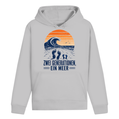Zwei Generationen, Ein Meer Hoodie