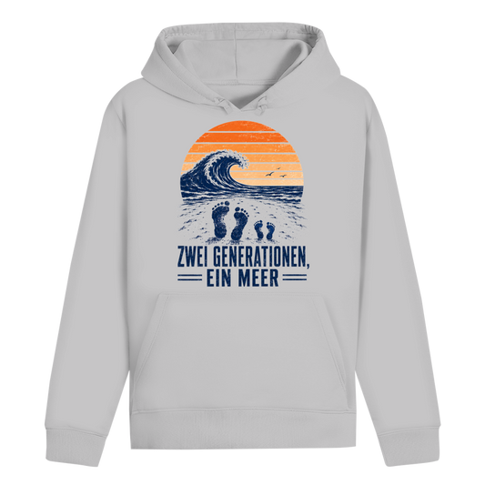 Two Generations, One Sea Hoodie