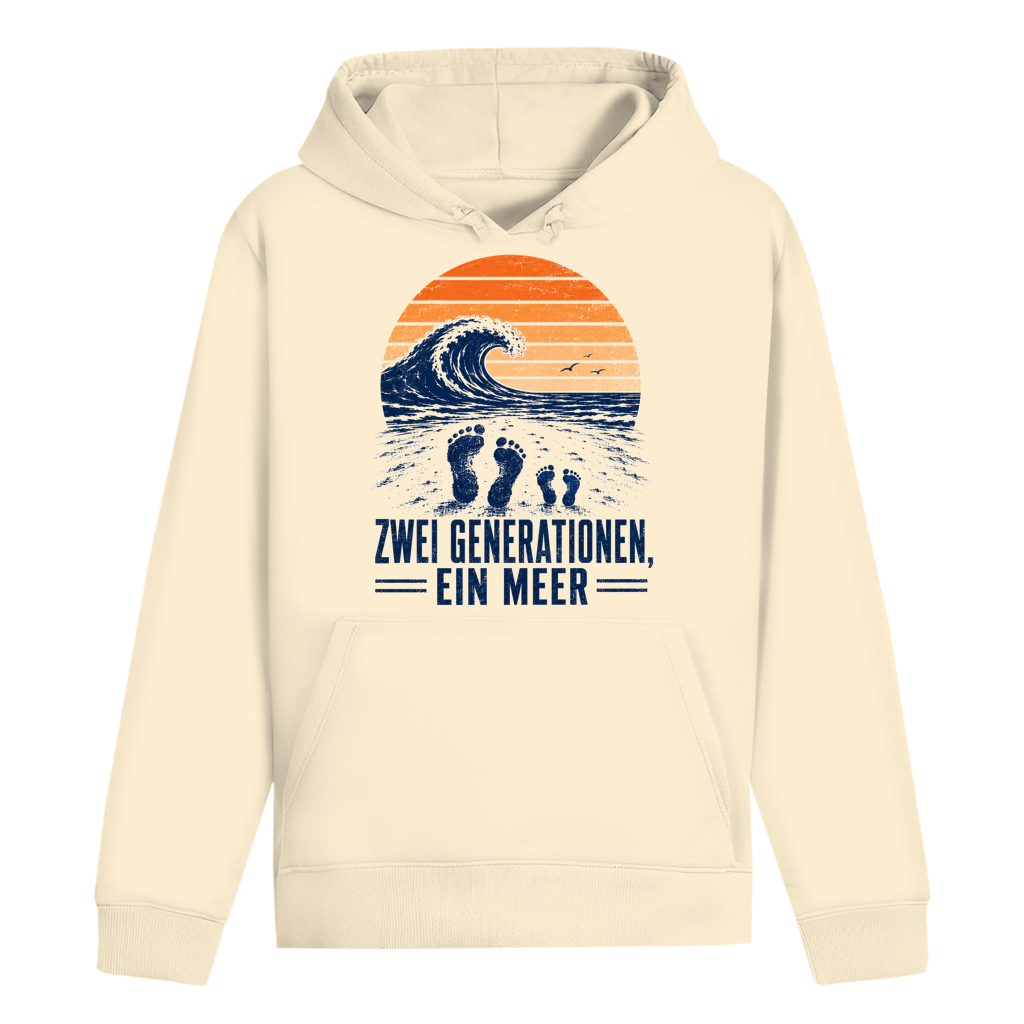 Zwei Generationen, Ein Meer Hoodie
