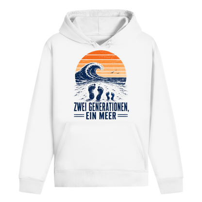 Zwei Generationen, Ein Meer Hoodie