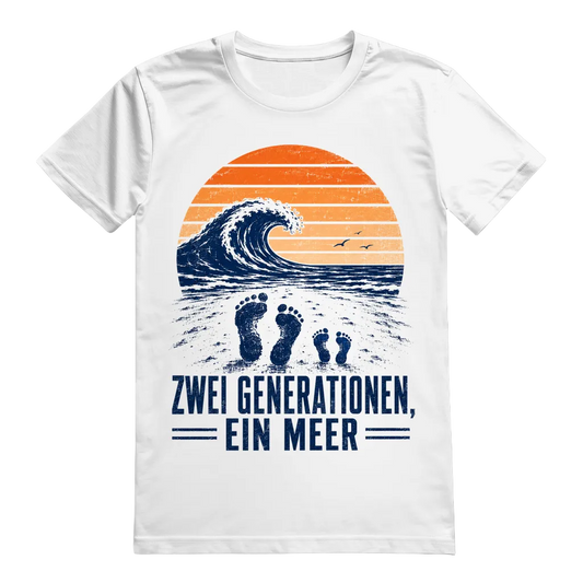 "Two Generations, One Sea" T-Shirt