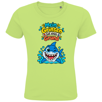 Hai-Grinsen Kinder T-Shirt