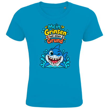 Hai-Grinsen Kinder T-Shirt