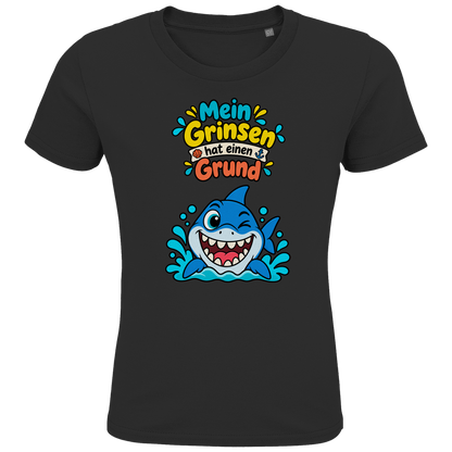 Hai-Grinsen Kinder T-Shirt