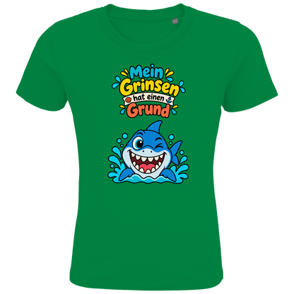 Hai-Grinsen Kinder T-Shirt