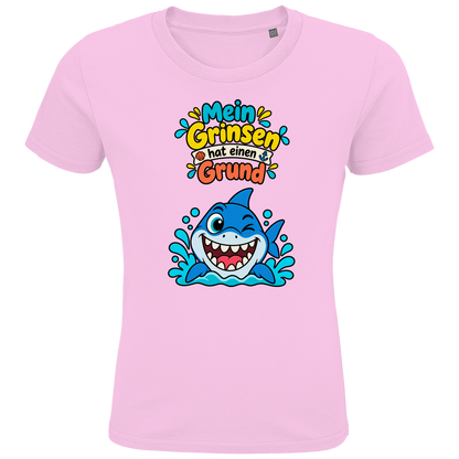 Hai-Grinsen Kinder T-Shirt