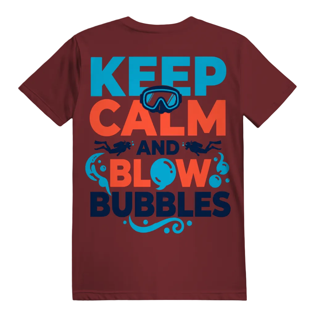 Keep Calm and Blow Bubbles T-Shirt