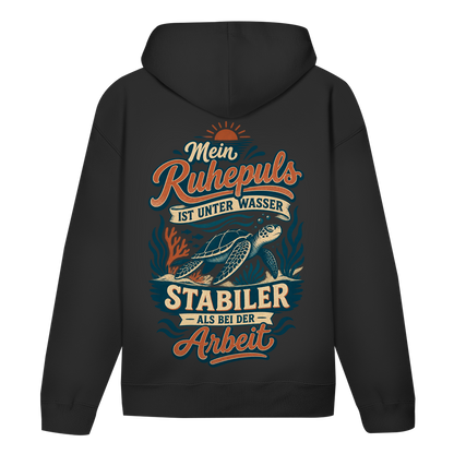 Mein Ruhepuls Ist Unter Wasser Hoodie