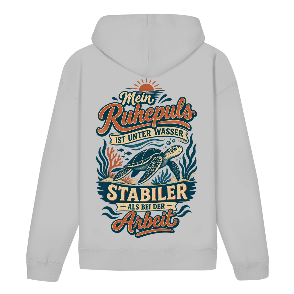 Mein Ruhepuls Ist Unter Wasser Hoodie