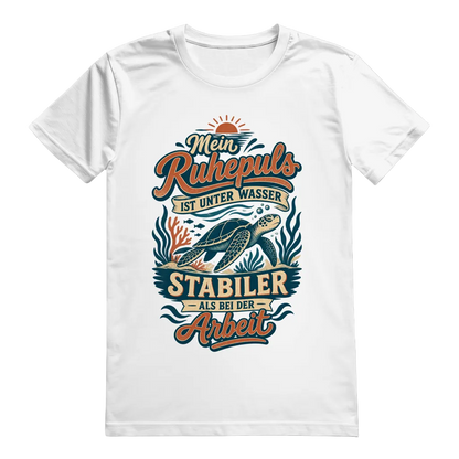 Mein Ruhepuls Ist Unter Wasser T-Shirt