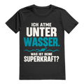 Ich Atme Unter Wasser T-Shirt – Superkraft Statement Shirt