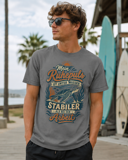 Mein Ruhepuls Ist Unter Wasser T-Shirt