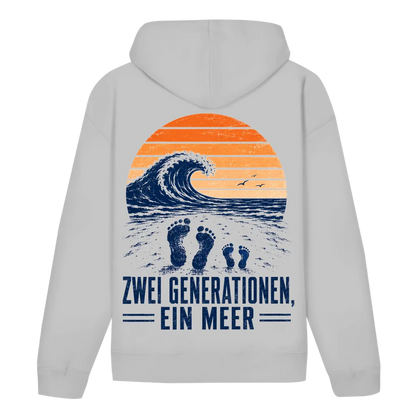 Two Generations, One Sea Hoodie