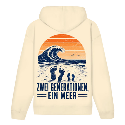 Two Generations, One Sea Hoodie