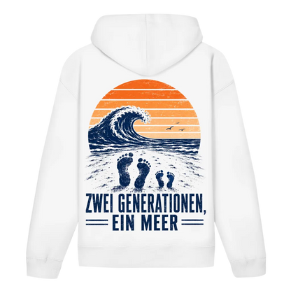 Two Generations, One Sea Hoodie
