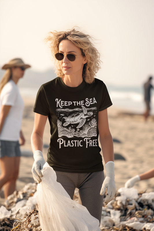 Keep The Sea- Plastic free -Turtle-
